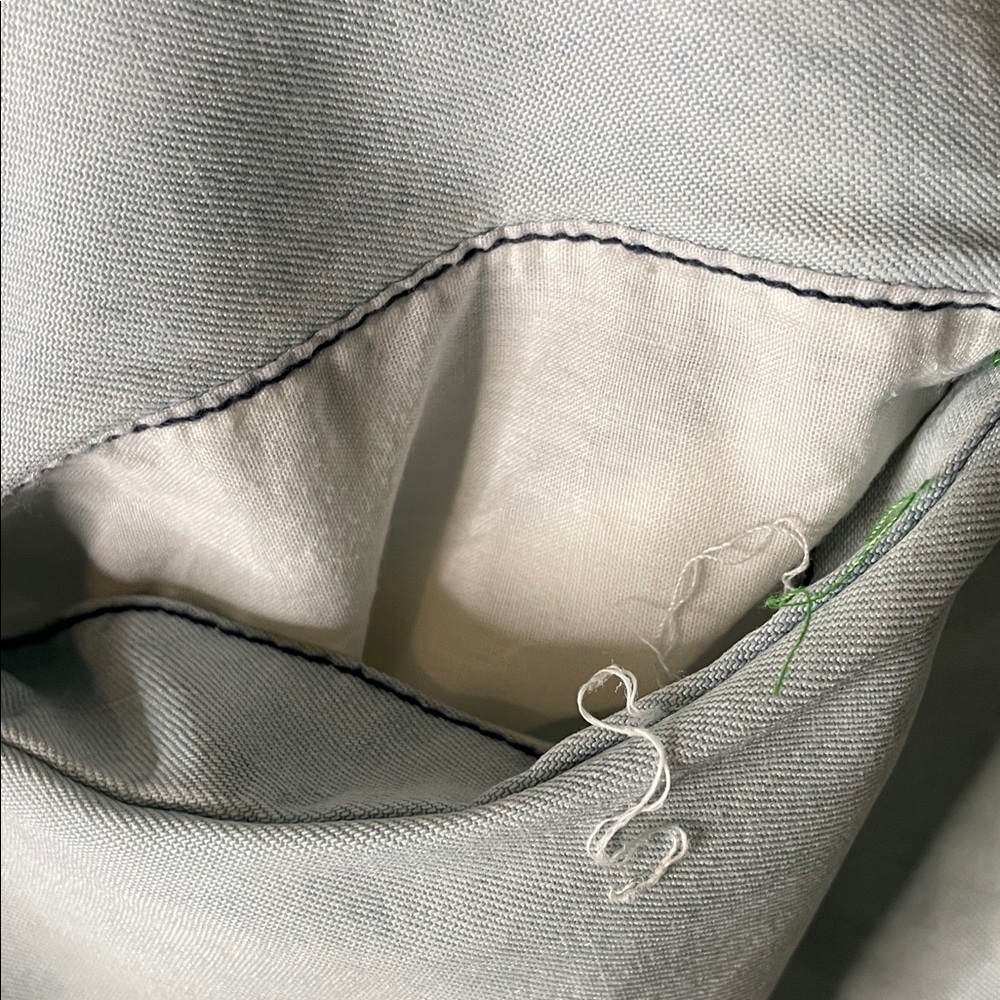 Serra Light Blue Casual Button-Down Dress - Picture 9 of 9